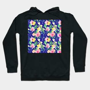 Floral Pattern Hoodie